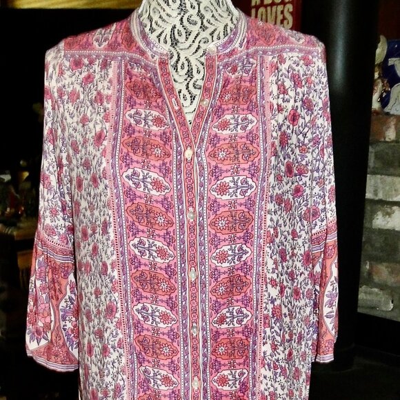 Spell & The Gypsy Jasmine Tunic in Lilac - Picture 1 of 6